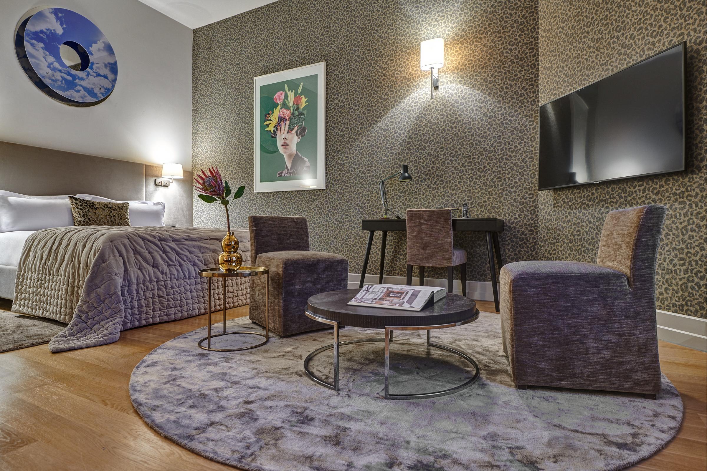 H15 Boutique Hotel, Warsaw, A Member Of Design Hotels Exterior foto A room at the hotel