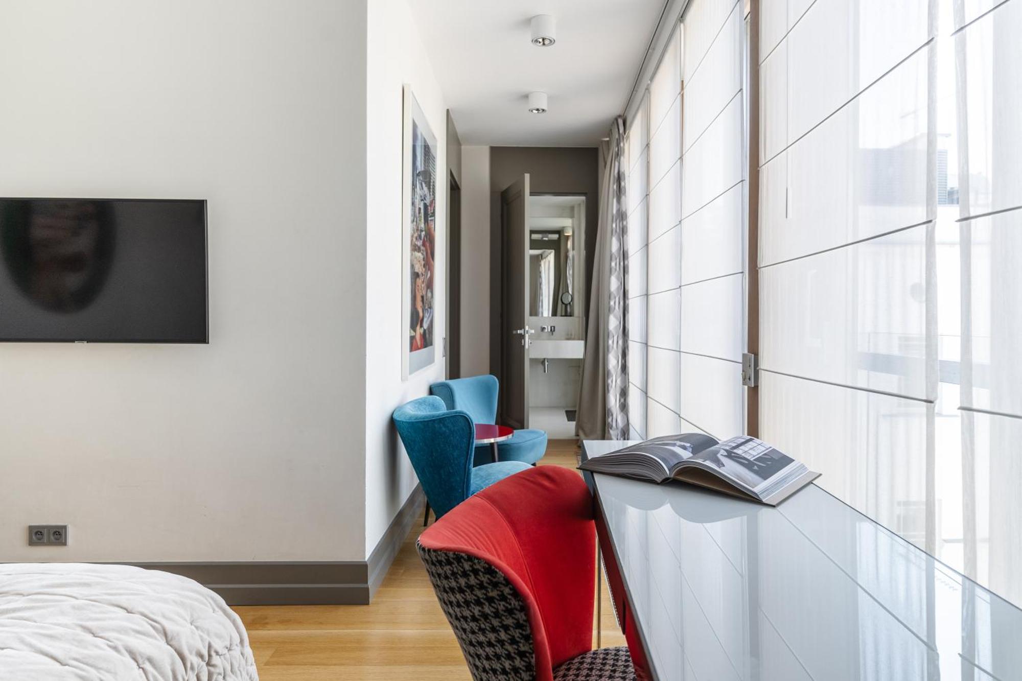 H15 Boutique Hotel, Warsaw, A Member Of Design Hotels Exterior foto A room at the hotel