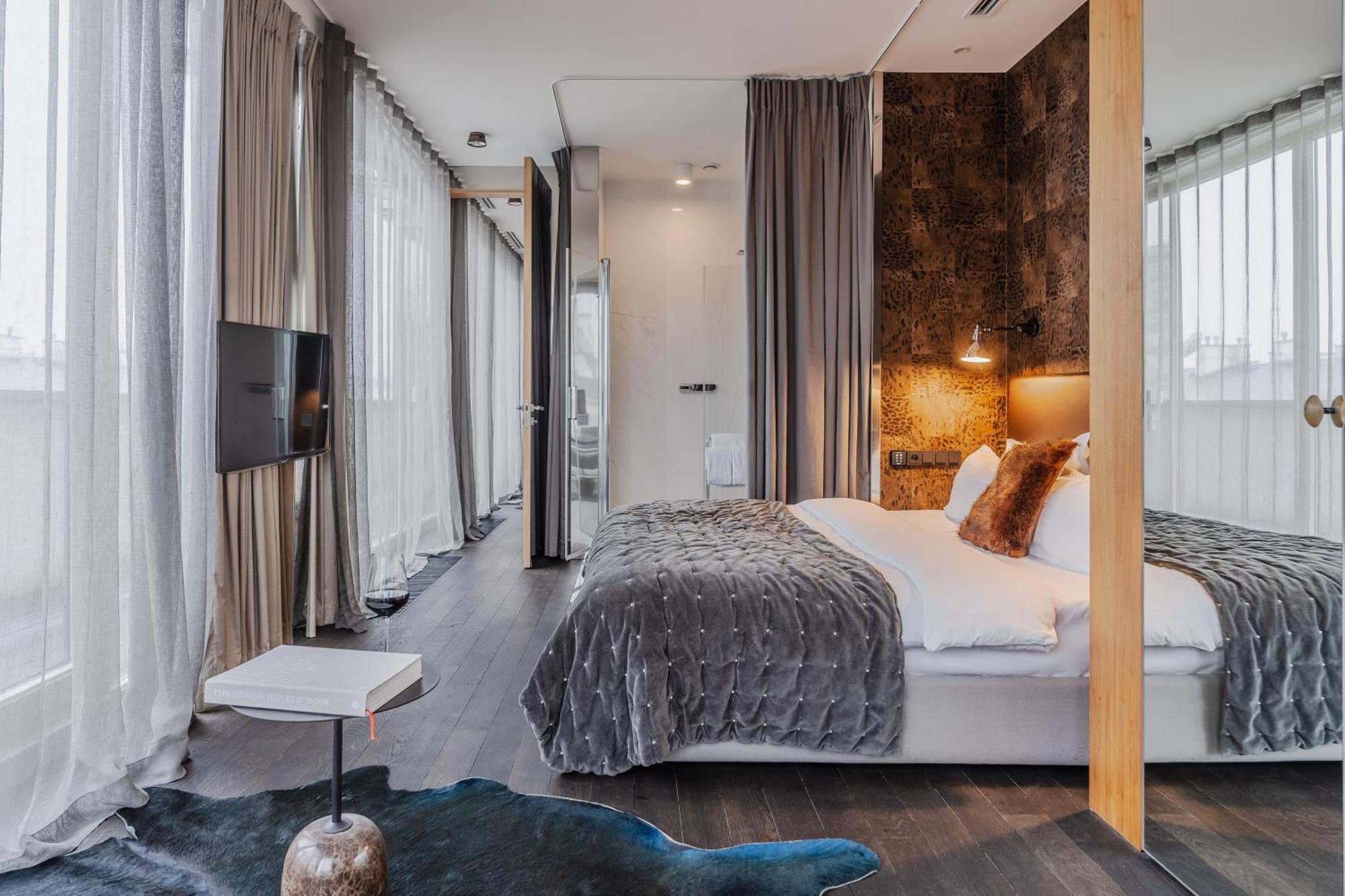 H15 Boutique Hotel, Warsaw, A Member Of Design Hotels Zimmer foto A room at the hotel